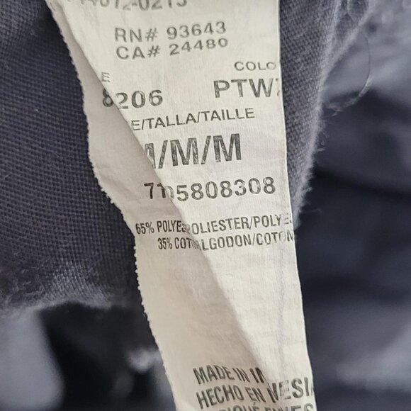 Dickies Gray Scrubs Women's Medium Cargo Pocket Pants Tie Waist - Picture 4 of 4